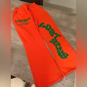 Lost Sins Orange Sweatpants